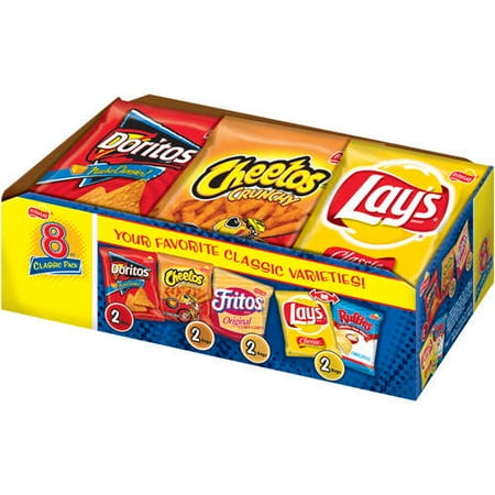 chips pack variety lay frito classic walmart oz