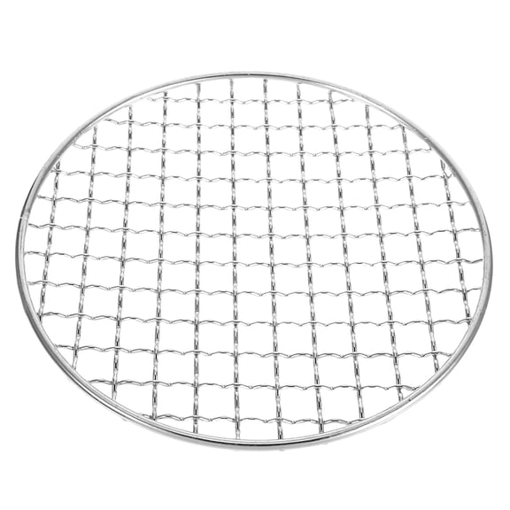 BESTYASH Stainless Barbecue Plate Round Grill Grate for Outdoor Cooking 1Pack