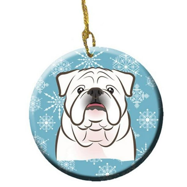 Snowflake White English Bulldog Ceramic Ornament Walmart Com Walmart Com Snowflake White English Bulldog Ceramic Ornament Walmart Com Walmart Com