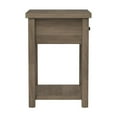 thumbnail image 4 of Home Square Wood Accent Table in Knotty Gray Oak - Set of 2, 4 of 11