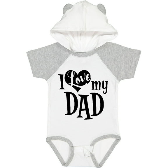Inktastic I Love My Dad Boys or Girls Baby Bodysuit