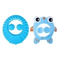 thumbnail image 1 of TISHITA 2 Pieces Lightweight Baby Bathing Cap Adjustable Reusable Children's Shampoo, 1 of 6
