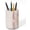White Onyx, variant on Radicaln White Marble Stationary Holder 4" – Pen Cup for Desk, Makeup Brush Organizer, Toothbrush Holder, Pencil Storage, Office Supplies & Home Décor