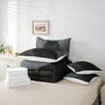 thumbnail image 6 of Feelyou 3D Jungle Wolf Twin Bedding Sets 7-Piece for Teens, Woodland Wildlife Lover Bedding Comforter Set, Rustic Animal Theme Sheet Sets, Luxury Bedroom Decor, 6 of 8