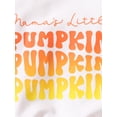 thumbnail image 6 of GXFC Kids Girls Halloween Outfits Clothes 6M 1T 2T 3T 4T Toddler Girls Long Sleeve Letter Print Sweatshirt+Flare Pants 2Pcs Halloween-themed Clothing for Children Girls, 6 of 9