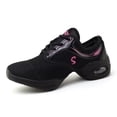 thumbnail image 2 of XIHAHA, zapatillas informales para mujer, zapatos de baile de Jazz, zapatos deportivos de verano para mujer de malla para exteriores para niñas, baile moderno de Hip Hop, zapatos deportivos para mujer, 2 of 5
