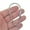 E, variant on 8 style stylish simple design silver plate brass oval Drop rectangle Screw Locking Carabiner Key ring Keychain EDC gift