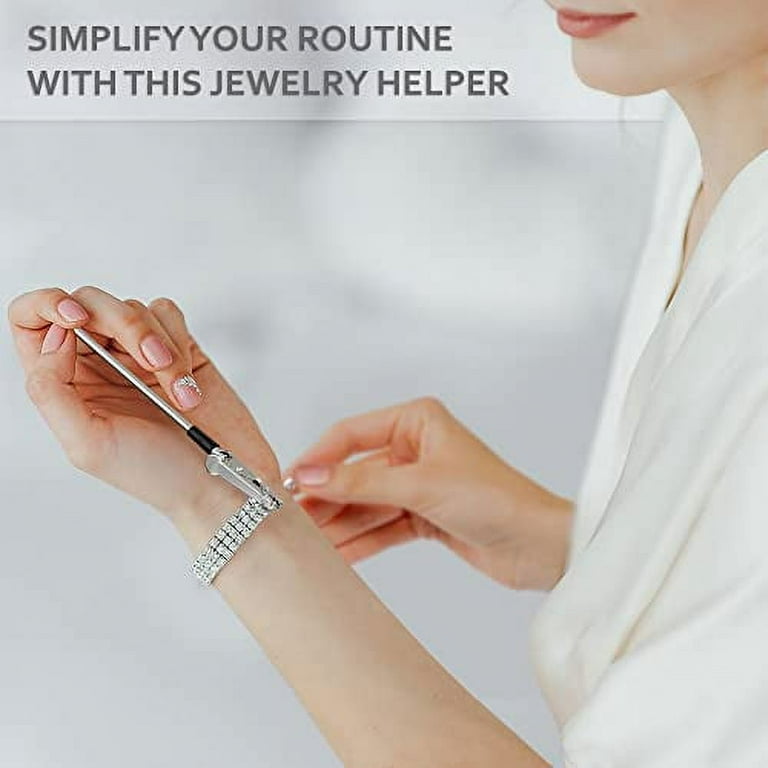 Fastening Hooking Helper Tool for Bracelets, Necklaces, Watches & Jewelry  Clasps