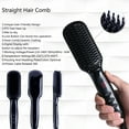 thumbnail image 5 of Hair Dryer Curler Comb Step Hot Air Brush Blow Dryer Brush Negative Ion Straightener Functional Salon Styling Tool Reduces Frizz Hair Care, 5 of 9