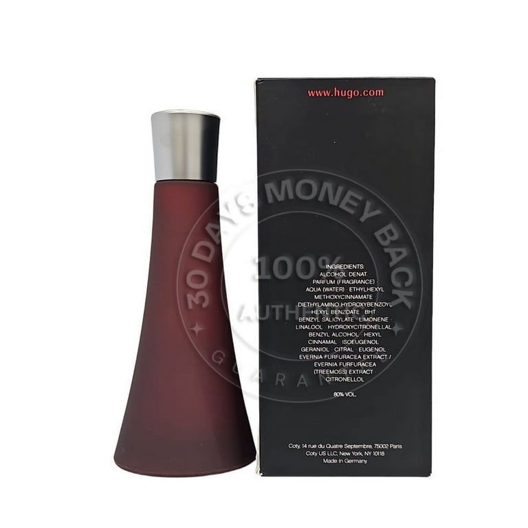 Hugo Boss Deep Red Eau de Parfum, Perfume for Women, 3 oz