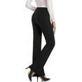 thumbnail image 2 of Debbie and Kimberly 29"/31"/33"/35" Inseam Women's Bootcut Yoga Dress Pants High Waist Stretch Work Pants Petite, Regular, Long, Tall, 2 of 4
