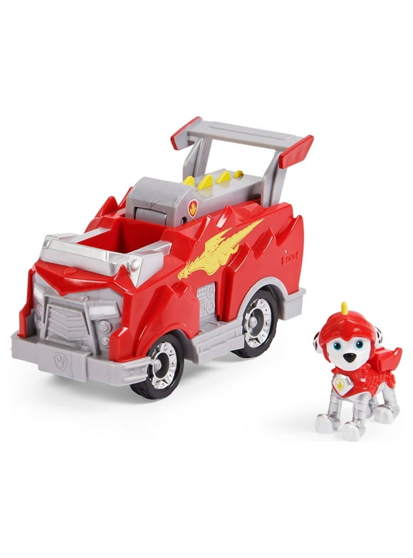 PAW Patrol: Rescue Knights, Transforming Car with Marshall Figure