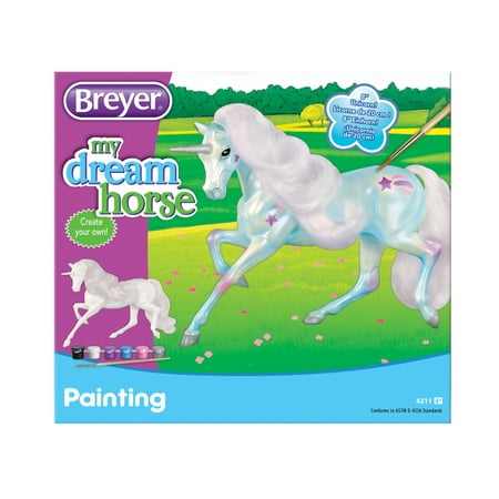 Numbers Kit Unicorn - Breyer Classics Unicorn Paint Kit Paint Craft Kit (1:12 Scale)