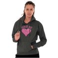 thumbnail image 4 of Chase Me Funny Valentines Day Joke Hoodie Sweatshirt Women Brisco Brands X, 4 of 6