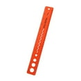thumbnail image 1 of ZTTD 1Pcs Plastic Flexible Rulers, Bulk Ruler 12 Inch for Home, or Office, Metric and Imperial, Clear Plastic Rulers 12 Inch (Type2-Red), 1 of 8