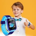 thumbnail image 1 of Reloj inteligente para niños, pantalla táctil, ubicación, fotografía, teléfono, reloj (azul), 1 of 5