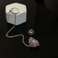 thumbnail image 3 of Jinsinto Boucles d'Oreilles Zircons Cœur Rose, 3 of 5