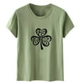 thumbnail image 3 of St.Patricks Day Shirts for Women Irish Green Clover Shamrock Shirt St. Patrick's Day Outfit Gifts Costume, 3 of 5