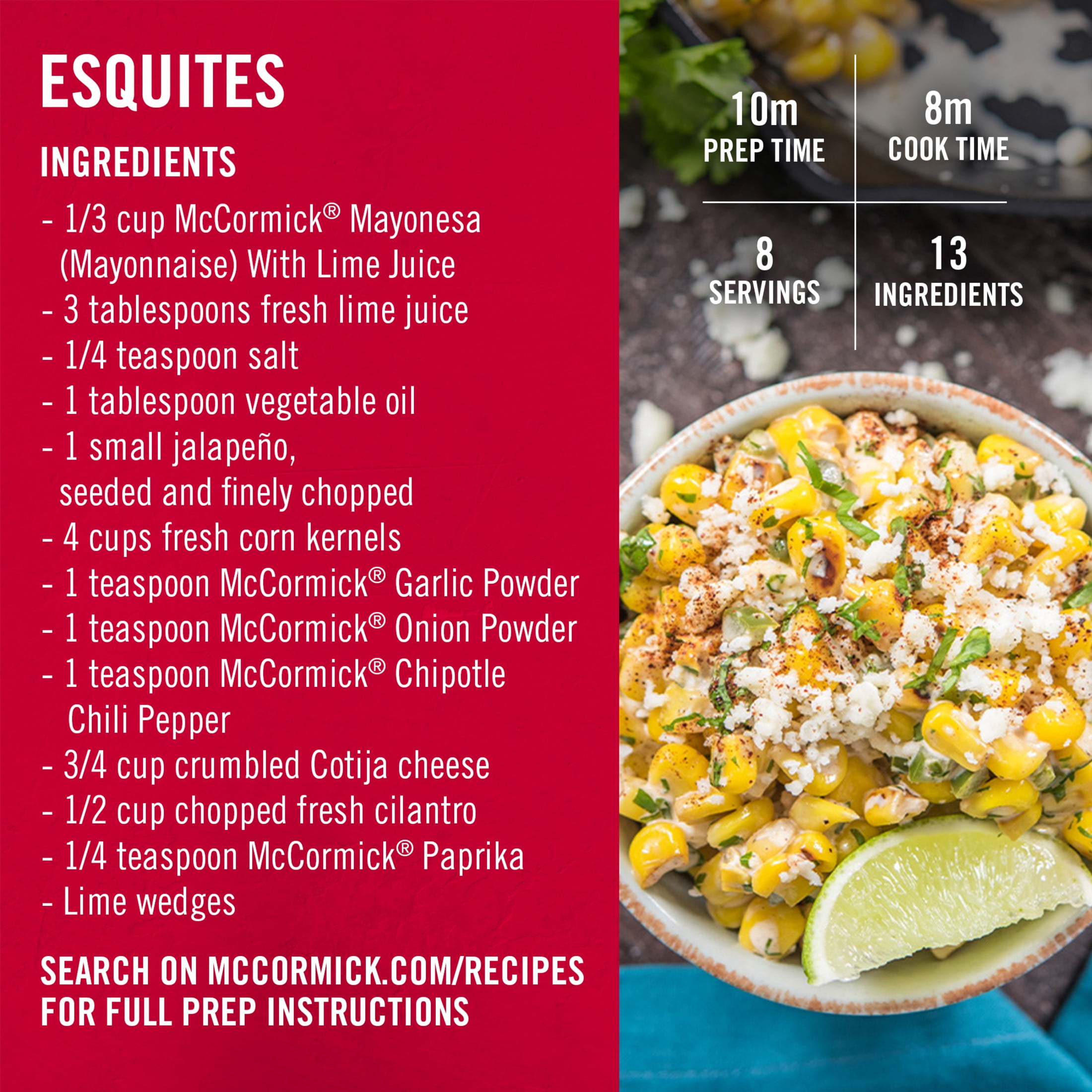 (12 pack) McCormick Mayonesa (Mayonnaise) With Lime Juice, 28.0 fl oz Jar