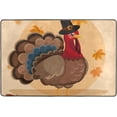 thumbnail image 4 of Dreamtimes Turkey Thanksgiving Leaves Area Rug 72x48in Fall Maple Leaf Non-Slip Floor Carpet Comfort Floor Mats Decor for Indoor Living Dining Room and Bedroom Area, 4 of 7