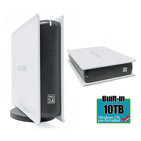 Avolusion PRO-5X Series 10TB USB 3.0 External Hard Drive for WindowsOS Desktop PC / Laptop (White) - 2 Year Warranty price history on PriceWatchPro