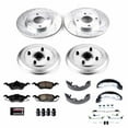 thumbnail image 3 of PowerStop Front and Rear Z23 Evolution Sport Brake Pad Rotor Drum and Shoe Kit Fits: FORD Select Models K15191DK, 3 of 10