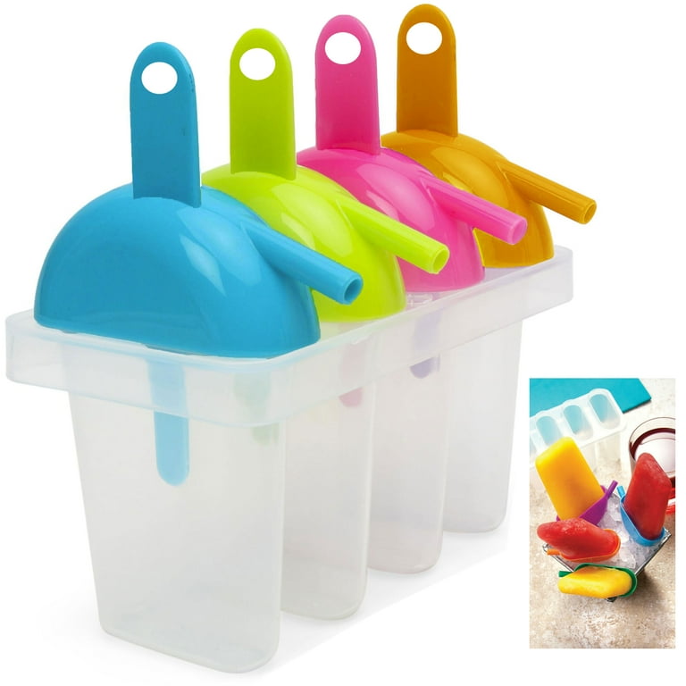 Popsicle Maker Mould Frozen Juice Ice Pop Mold Lolly Mould Icecream Maker DIY Walmart