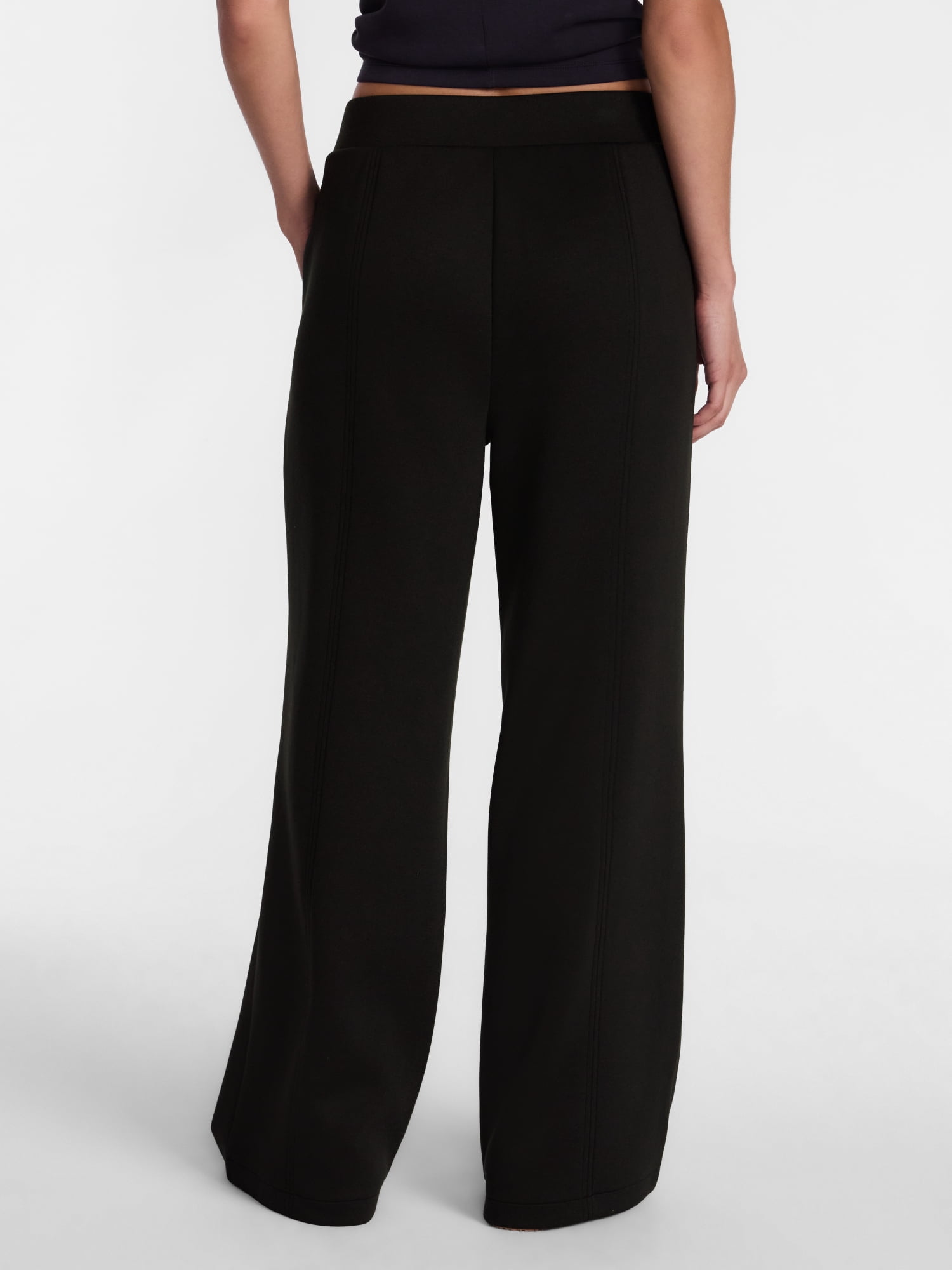 Avia Women's ScubaKnit Wide Leg Pants, Sizes XS-XXXL
