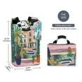 thumbnail image 2 of Yayeee Freestanding Laundry Hamper with Handle Collapsible Large Storage Basket for Clothes, Window Scene, 2 of 7