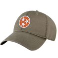 thumbnail image 5 of Tennessee Orange Baseball Cap Embroidered Tri-Star Flag Cotton Dad Hat Adjustable (Black), 5 of 10