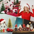 thumbnail image 6 of 80 Pcs Mini Christmas Hats 10 Styles Christmas Mini Santa Hat and Scarf Set Christmas Theme Wine Bottle Cover Sets for DIY Crafts Wine Bottles Cover Home Christmas Decor DIY, 6 of 6