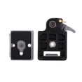 thumbnail image 3 of Camera 323 Quick Release Clamp Adapter + Quick Release Plate Compatible for Manfrotto 200PL-14 Compat Plate, 3 of 7