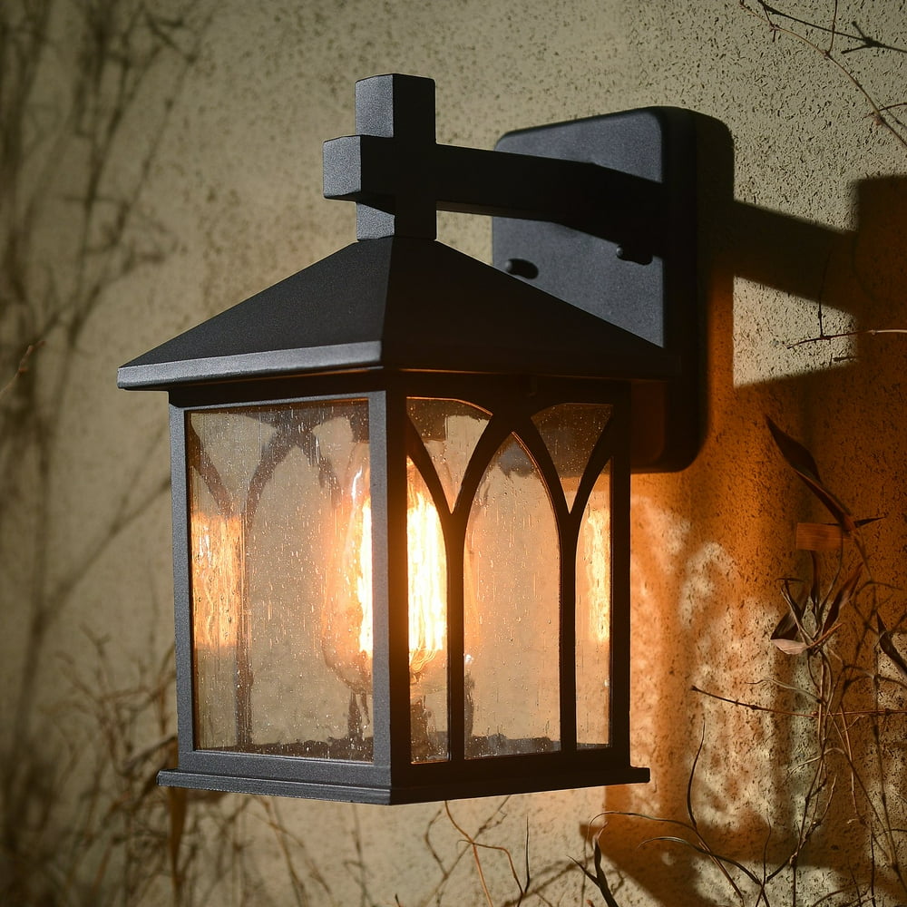 Kenroy Home Vintage Traditional Outdoor Wall Lantern, 12 Inch Height