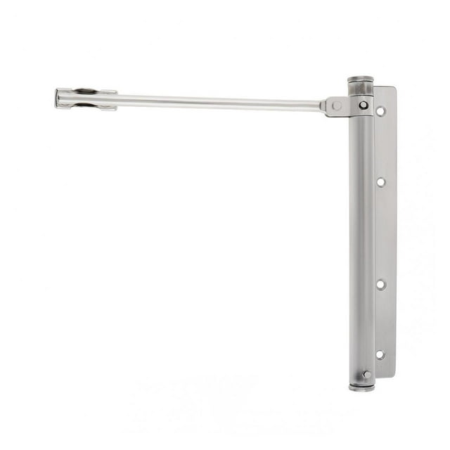 Fermoirs de Porte en Acier Inoxydable Simple Fermeture Automatique Charnière Légère Dispositif de Fermeture pour Usage Résidentiel Commercial, Libérez Vos Mains