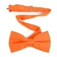 thumbnail image 4 of Men's Solid Poly Satin Adjustable Bow Ties - Pre Knotted Bow Ties, 4 of 7