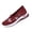 Red, variant on Women's Comfortable Slip-On Mesh Shoes Lightweight Breathable Casual Footwear for Spring and Summer Outdoor Leisure Red