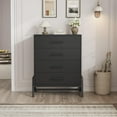 thumbnail image 3 of 4 Dresser for Bedroom, 38.6" Tall Dresser, Tall Drawer with Storage Freestanding, 3 of 7