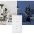thumbnail image 3 of Smart Switch WiFi Touch Screen Switch-Alexa Google Wireless Remote Control System Easy To Install, 3 of 9