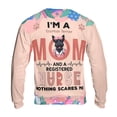 thumbnail image 2 of I'm a Scottish Terrier Mom and a Registered Nurse Nothing Scares Me All Over Print 3D Sweatshirt Unisex Merch Scottie Dog Lover Gifts - 00002, 2 of 6