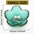 thumbnail image 2 of Small Jewelry Dish Tray for Women, Glass Jewelry Tray Trinket Dish, Flower Ring Dish Engagement Gift, Crystal Ring Holder Dish, Vanity Jewelry Plate Dish, Jewelry Bowl for Rings, Earrings, 2 of 10