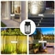 thumbnail image 5 of Aplique de Pared Solar para Exteriores, Resistente Al Agua Ip65, Iluminación Led Blanca Cálida para Jardín, Patio, Pasarela y Entrada de Vehículos (1 Unidad, Color Negro), 5 of 7