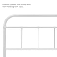 thumbnail image 5 of Modway Serena Rustic Farmhouse Style Steel Metal King Headboard Size in White,, 5 of 5