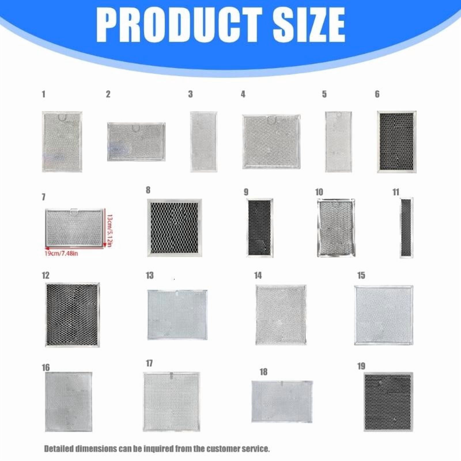 CEORPER Range Hood Filter Stove Vent Hood Filters for Kitchen Range Hood Filter