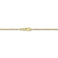 thumbnail image 4 of 10k 1.3mm Heavy-Baby Rope Chain (Weight: 1.68 Grams, Length: 16 Inches), 4 of 4