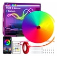thumbnail image 1 of Cozylady Tiras de Neón Flex Led Rgb Bluetooth 6m Impermeable Luces Led Para Cuarto Tv Bar Habitación Gaming Fiesta Decoración de Interior 3535 110v, 1 of 7