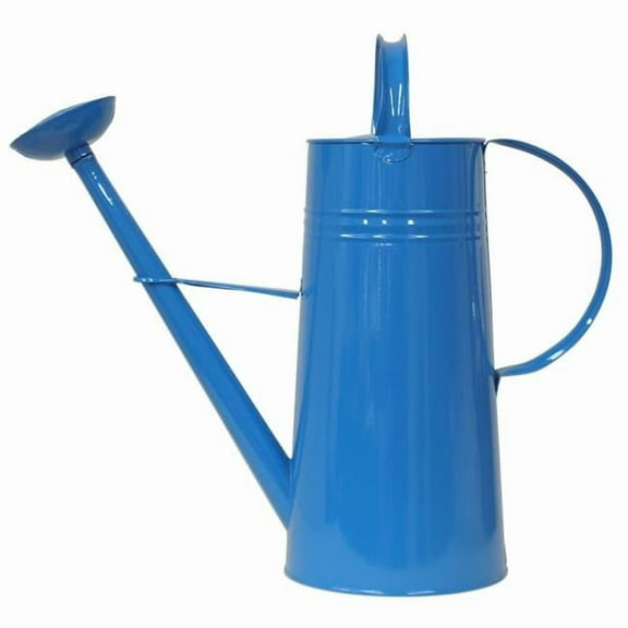 HOUSTON INTERNATIONAL TRADING  8610E B Enameled Galvanized Steel watering can 2.5 gal.