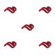 thumbnail image 1 of Matsuzay Gancho para colgar ropa de 50 piezas - Antideslizante Ahorro de espacio Fuerte capacidad de carga Multifuncional rojo Type2 NO2, 1 of 6