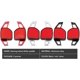 thumbnail image 4 of Paddle Shift Extensions Compatible with Seat for Alhambra for Leon 5F FR Car Steering Wheel Paddles Extend Stickers Paddle Shifter Extension Shifters, 4 of 5
