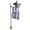 Purple, variant on 1Pcs Flying Witch Halloween Decorations Outdoor Animatronics, Hovering Witch on Broom with Light-Up Eyes & Scary Sounds, Floating Prop for Haunted House, Front Porch, Yard 118 Inch Purple