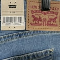 thumbnail image 4 of Levis 721 Women’s High Rise Skinny Utility Jeans 31x28 Light Blue Denim Stretch, 4 of 4